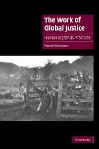 Book Cover - black and white photo of a man kneeling next to a fence