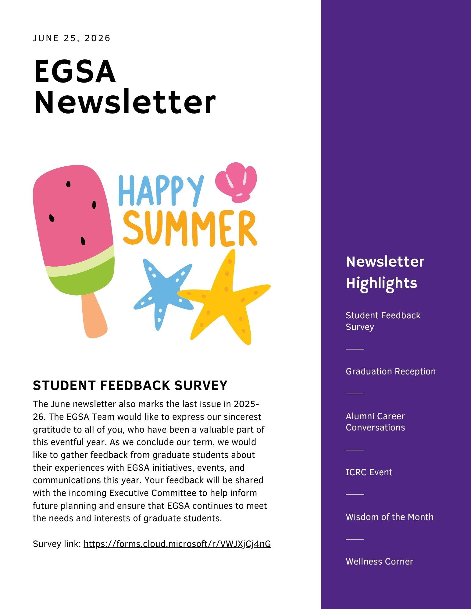 EGSA Newsletter June 2026