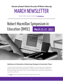 March 2021 Newsletter