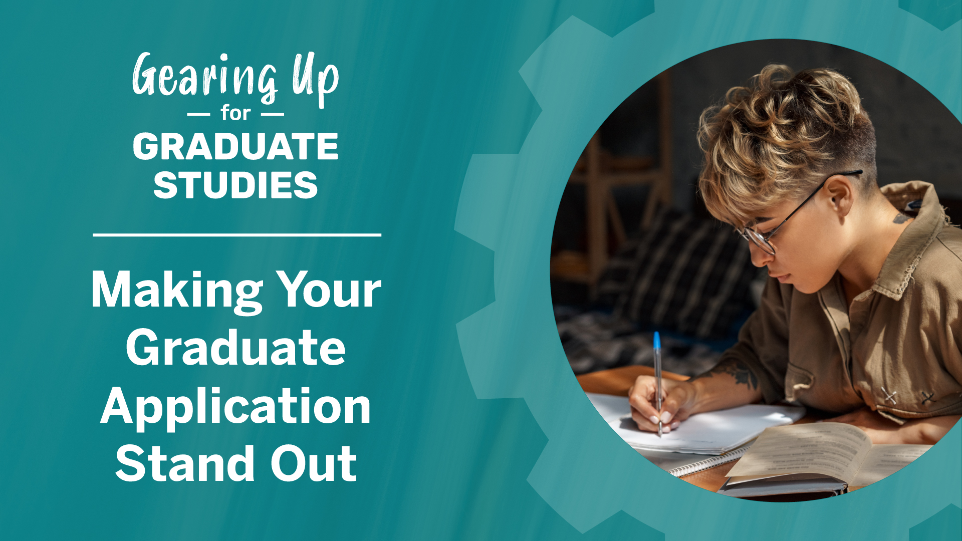gearing up for grad studies - make your grad application stand out