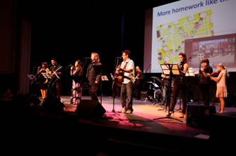 Joy of X’s math concert at the Regent Theatre in Oshawa