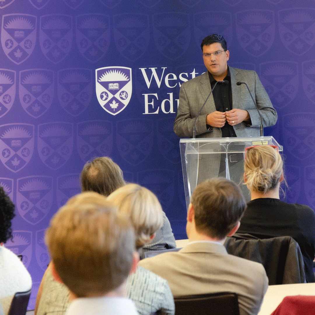Fynn Rourke New research centre launched - Faculty of Education - Western University