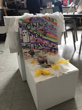 Adelaide Hoodless Elementary School’s winning entry at the World Water Day Eco-Competition.